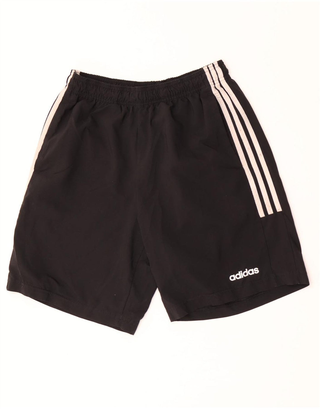 Shorts esportivos masculinos Adidas UK 12 poliéster preto médio