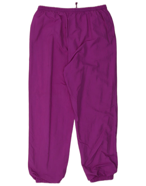 Calça de treino masculina vintage joggers médio roxo