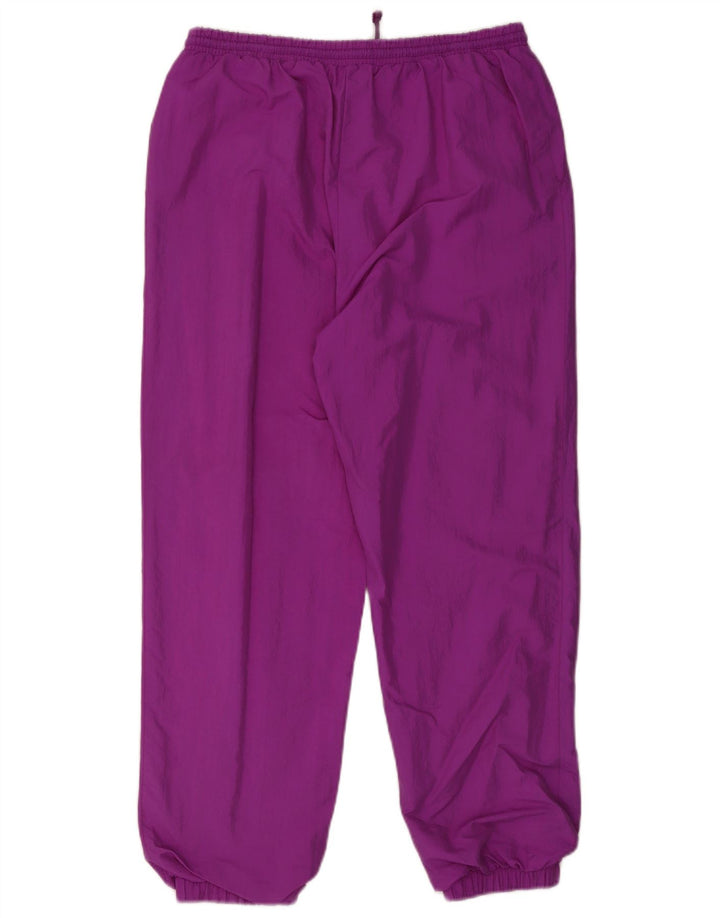 Calça de treino masculina vintage joggers médio roxo