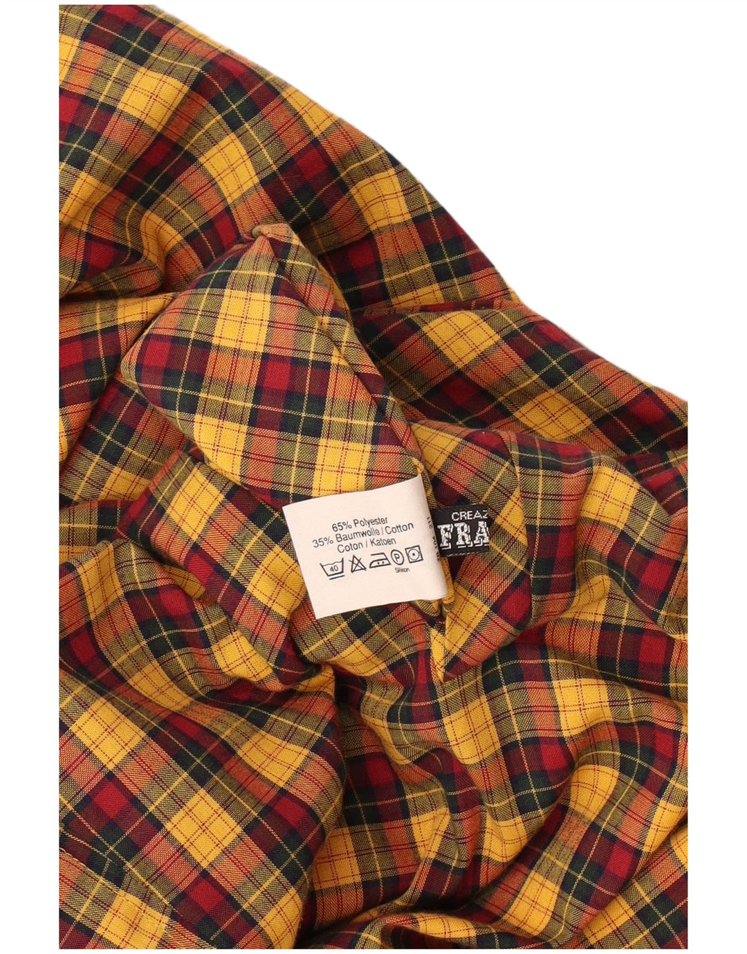 Sobretudo reversível feminino NINO IT 46 grande poliéster amarelo