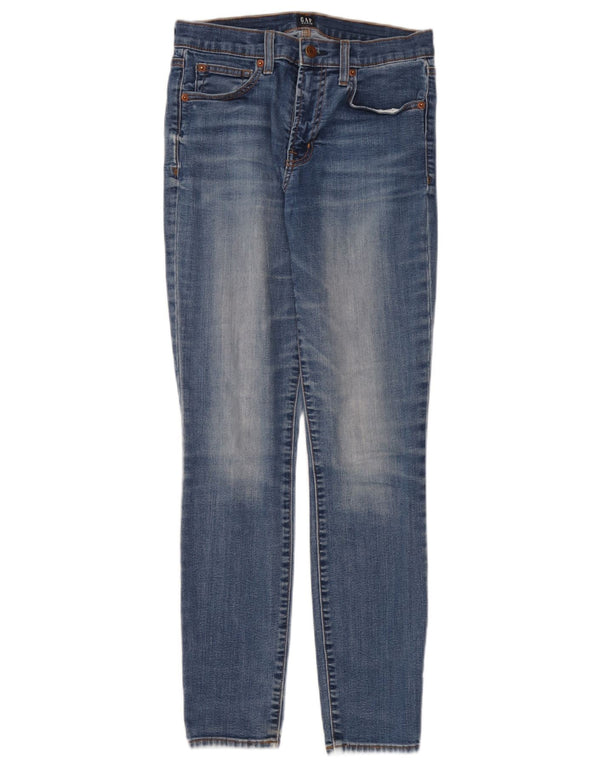 Jeans skinny feminino Gap W28 L30 algodão azul