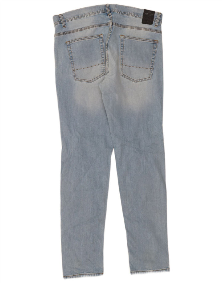 Zara Mens Slim Jeans EU 46 XL W36 L32 Azul