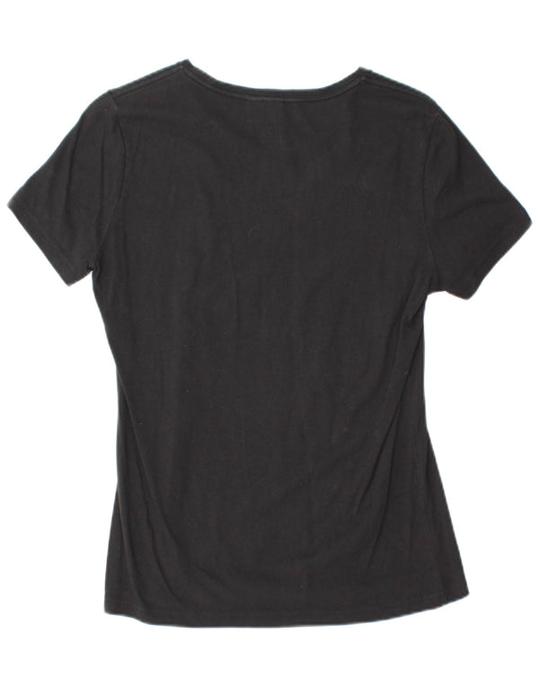 Camiseta Adidas Feminina Gráfica Top UK 12 Médio Preto