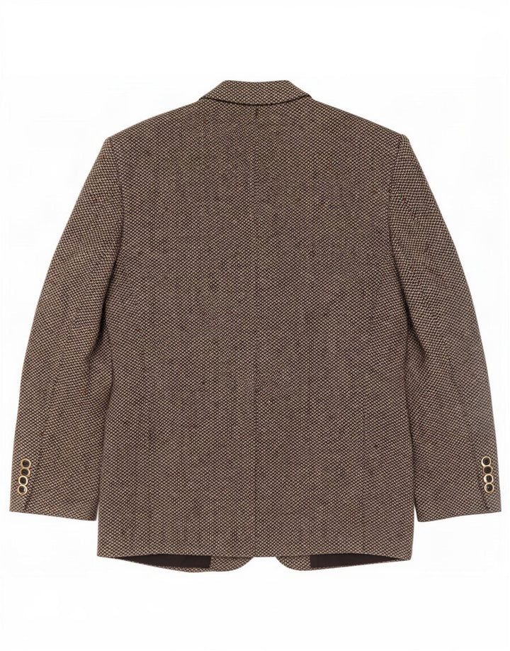 Jaqueta blazer masculina Marks & Spencer curta de 2 botões Reino Unido 38 verde médio