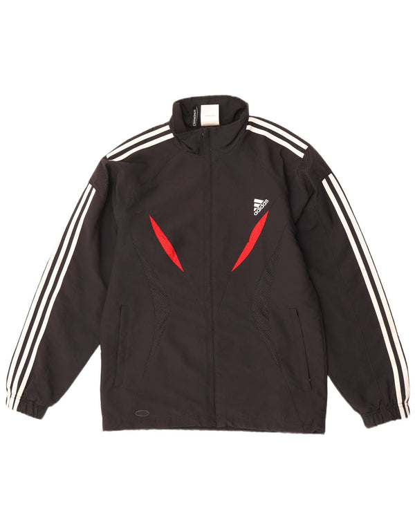 Adidas Mens Clima 365 Rain Jacket UK 34 XS Preto Colourblock Poliéster
