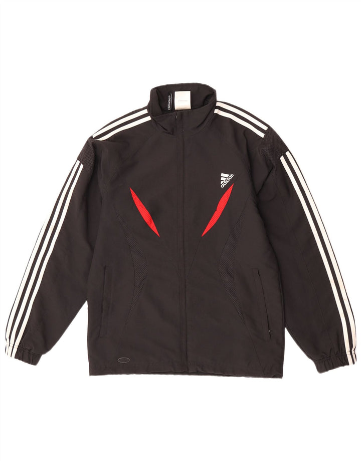 Adidas Mens Clima 365 Rain Jacket UK 34 XS Preto Colourblock Poliéster