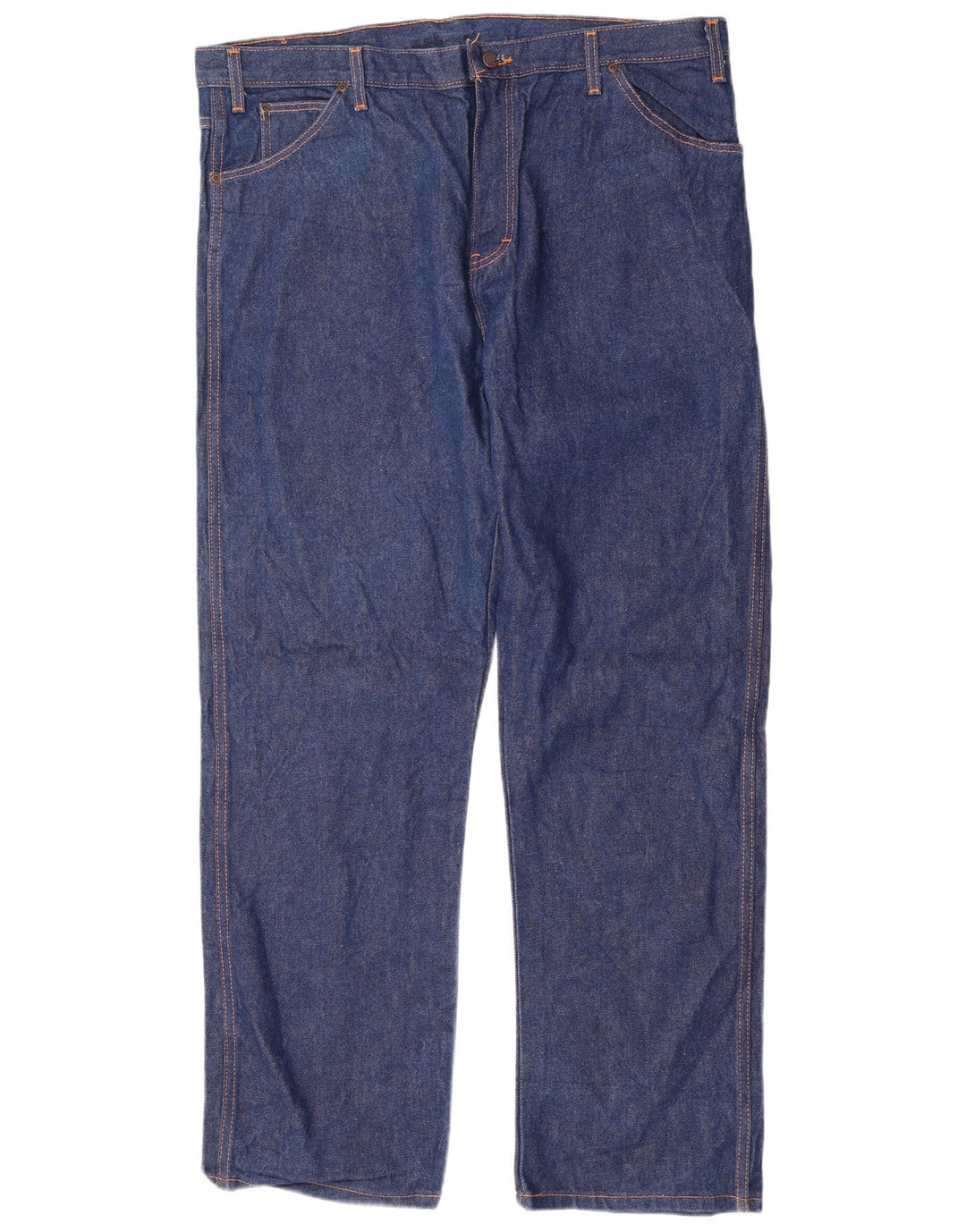 Calça jeans reta masculina DICKIES regular fit W42 L34 algodão azul