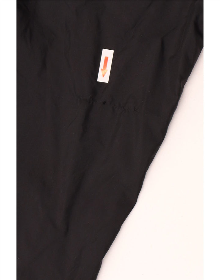 Jaqueta de chuva masculina Nike XL com capuz e nylon preto