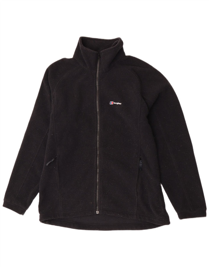 Jaqueta de lã masculina Berghaus UK 42 XL poliéster preto