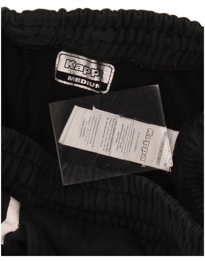 Calça de treino masculina KAPPA Joggers médio algodão preto