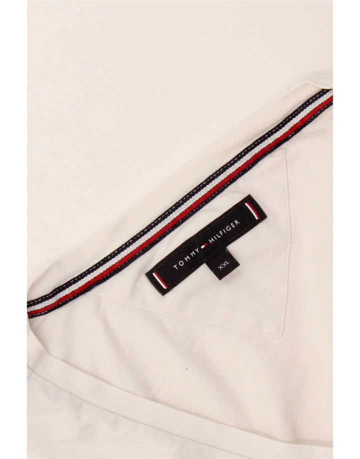 Camiseta masculina Tommy Hilfiger Top 2XL branca