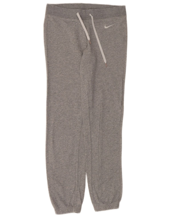 Calça de treino feminina Nike Joggers UK 6 XS cinza algodão