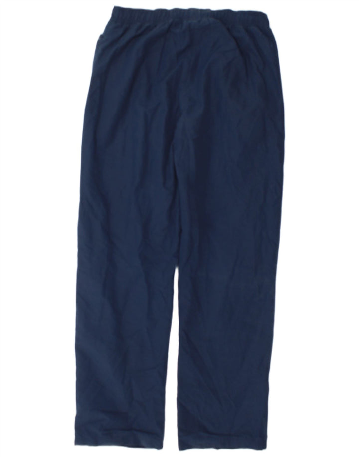 Calça de treino masculina Adidas pequena azul marinho
