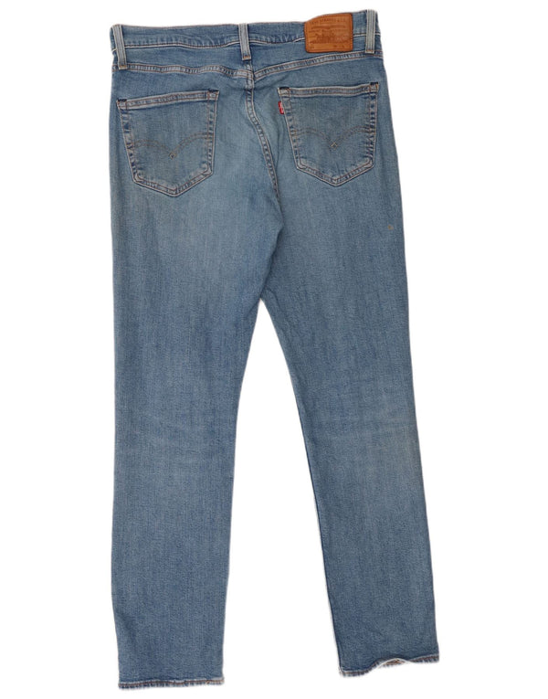 Levi's Mens Slim Jeans W34 L30 Azul Algodão