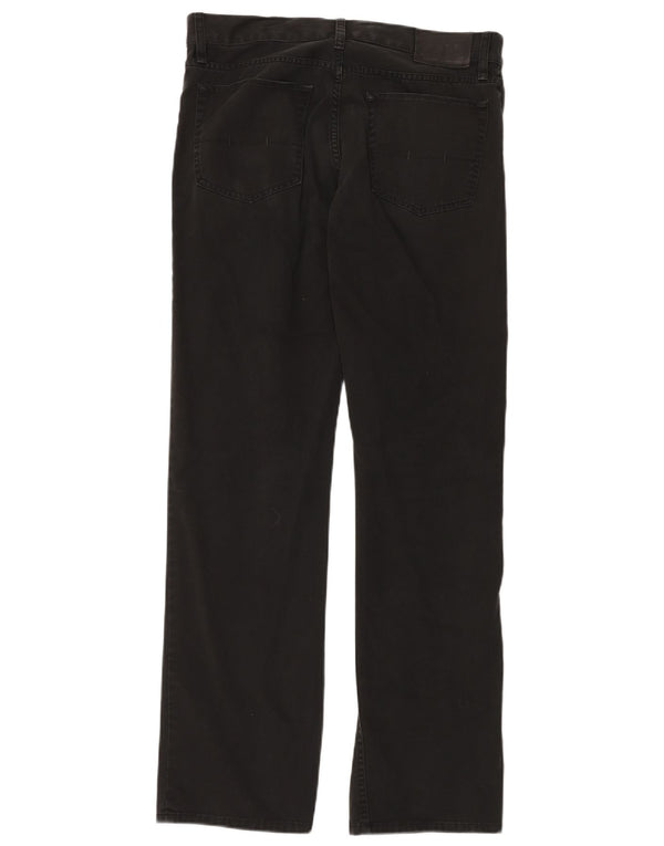 POLO RALPH LAUREN Mens Straight Jeans W32 L32 Black Cotton