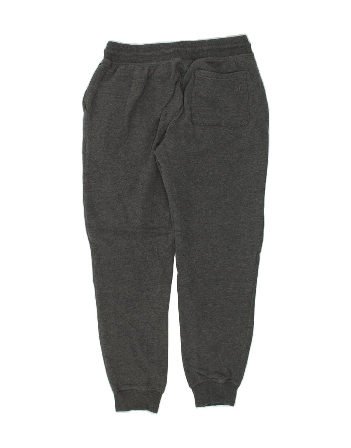 HURLEY Mens Tracksuit Trousers Joggers Small Grey Cotton Vintage Hurley and Second-Hand Hurley from Messina Hembry 