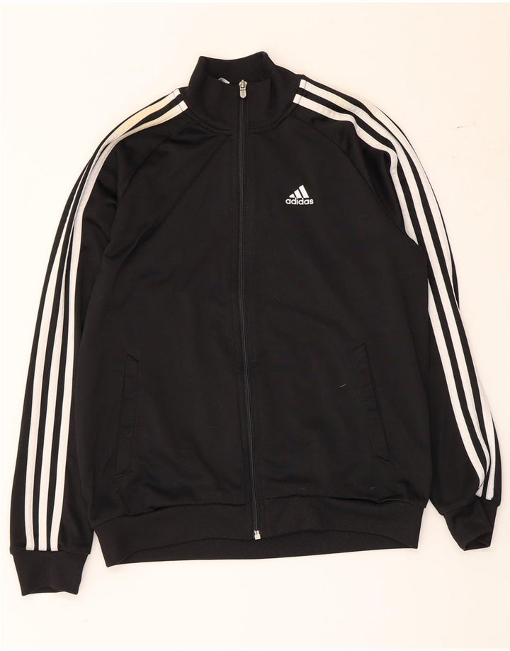 Casaco de treino Adidas Boys Clima 365 11-12 anos preto poliéster