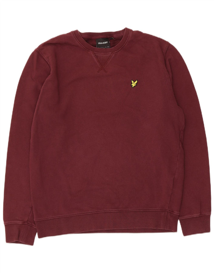 Lyle & Scott moletom masculino jumper grande algodão marrom