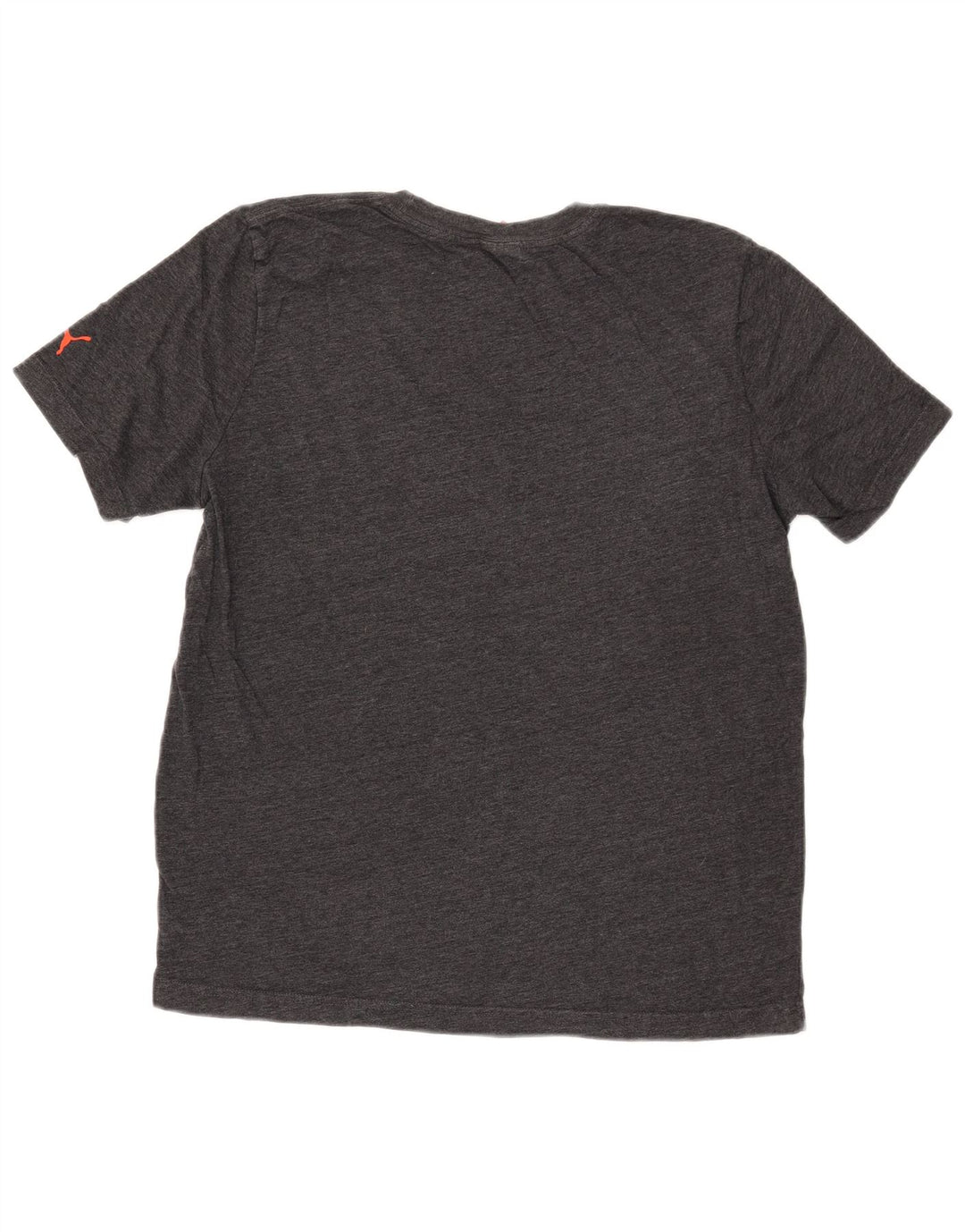Camiseta masculina PUMA Graphic cinza médio manchado