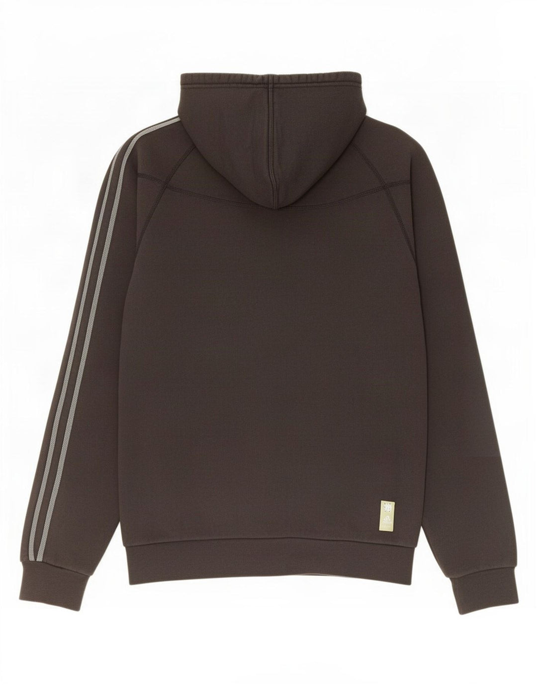 Adidas masculino zip moletom com capuz pequeno algodão preto