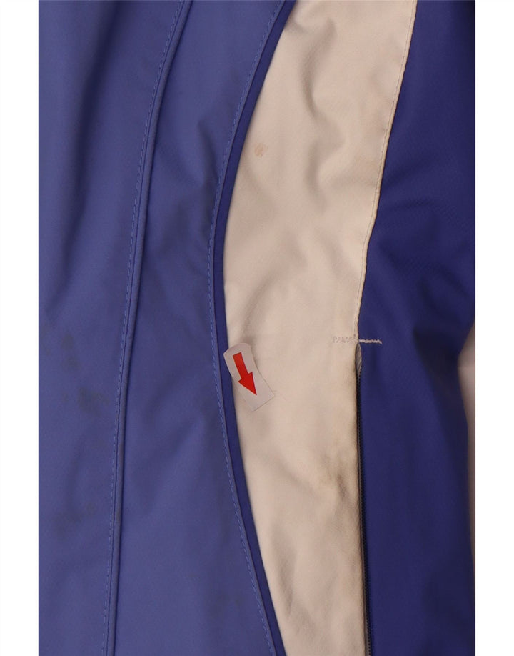 Jaqueta corta-vento Columbia Womens Interchange UK 10 Small Blue Colourblock