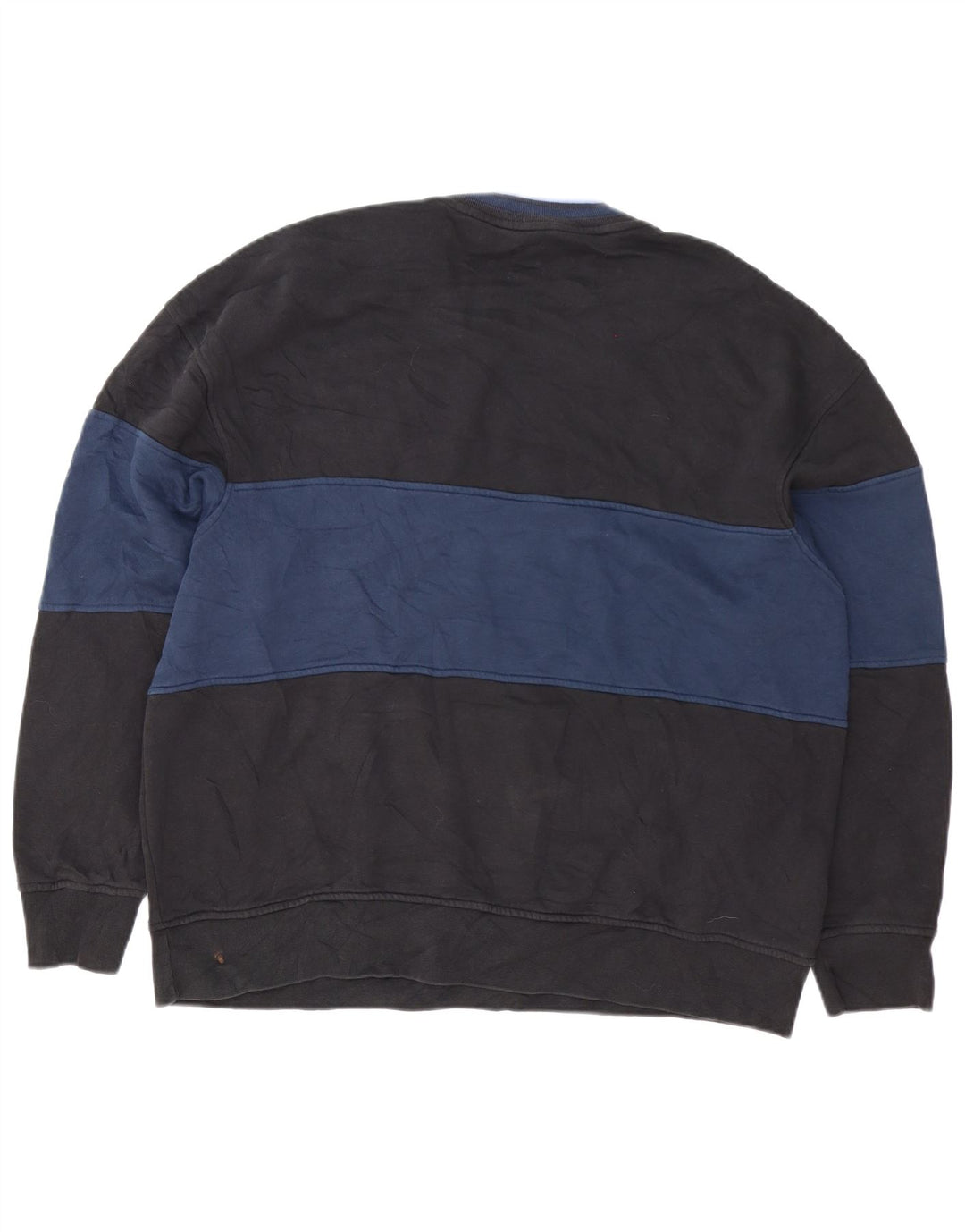 Moletom masculino Levi's com ajuste relaxado grande bloco colorido azul marinho