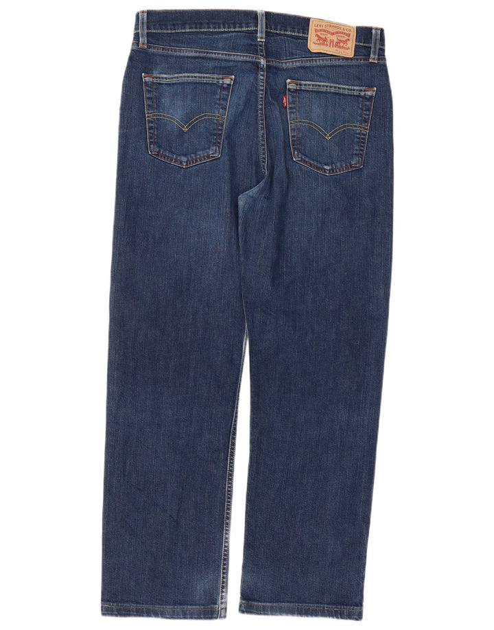 Calça jeans masculina Levi's 751 Straight W34 L29 azul algodão
