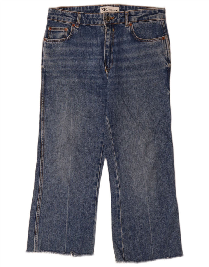 Calça jeans feminina Zara EU 36 XS W26 L26 azul