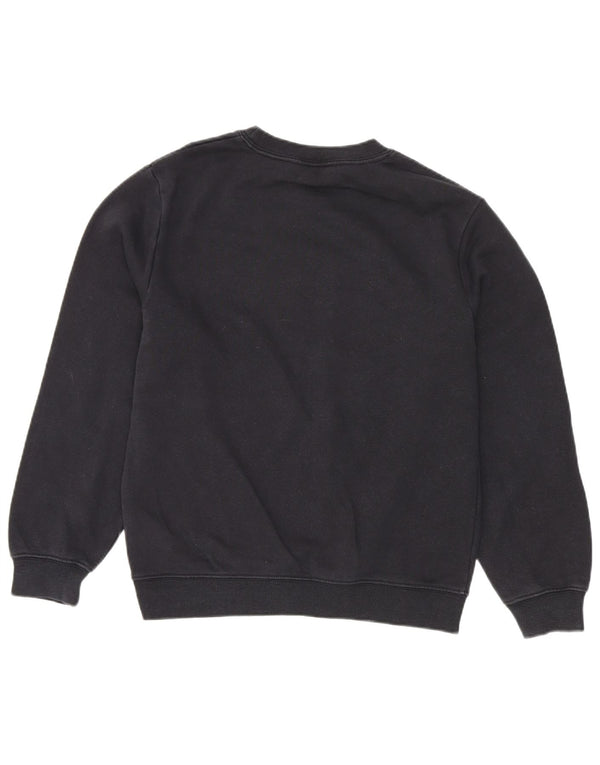 Moletom gráfico Nike Boys Jumper 10-11 anos médio preto algodão