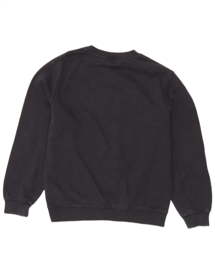 Moletom gráfico Nike Boys Jumper 10-11 anos médio preto algodão