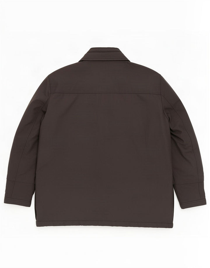 Sobretudo masculino Fay UK 46 3XL preto poliamida