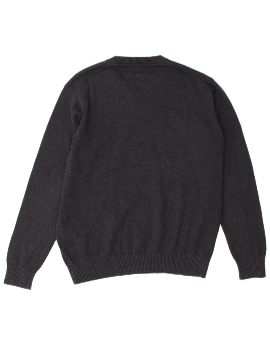 Suéter Gant Boys V-Neck 13-14 Anos Cinza Algodão