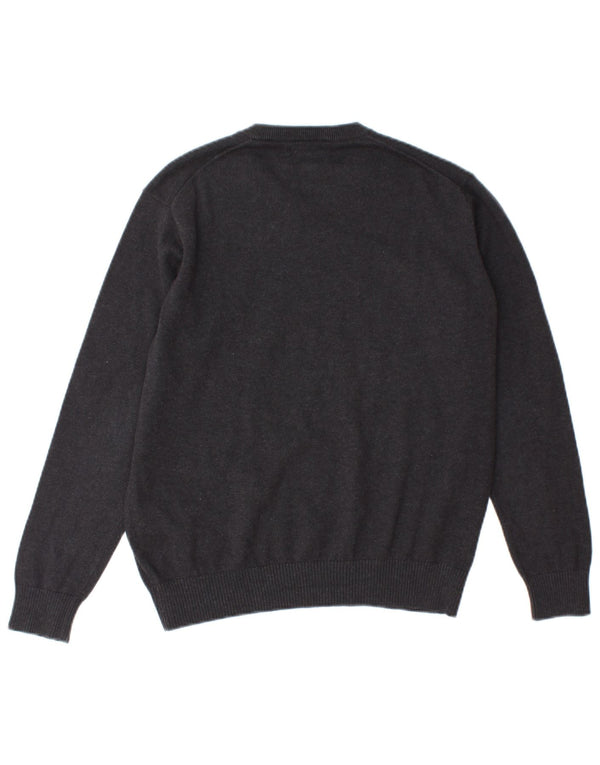 Suéter Gant Boys V-Neck 13-14 Anos Cinza Algodão