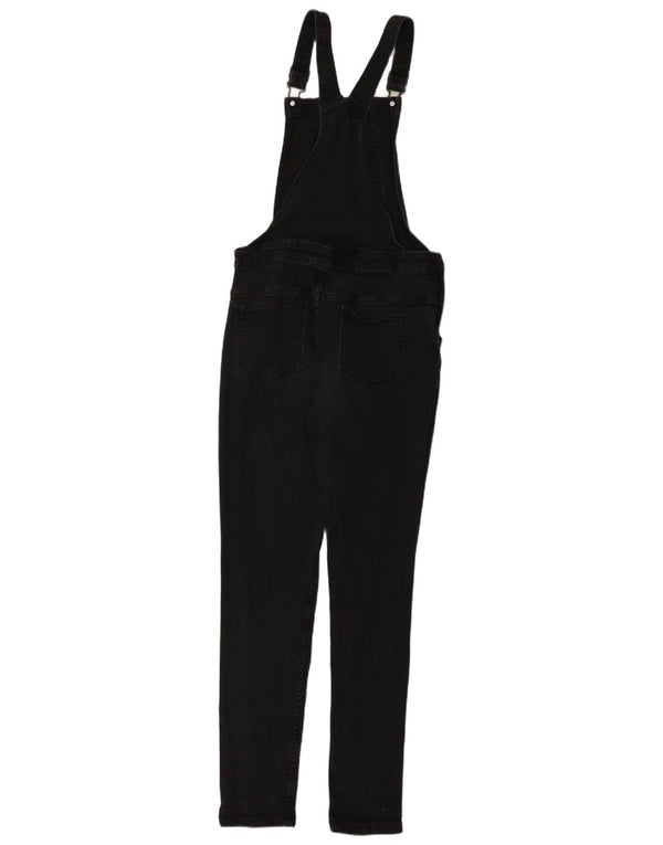 Calça jeans feminina Marks & Spencer 14-15 anos W30 L29 algodão preto