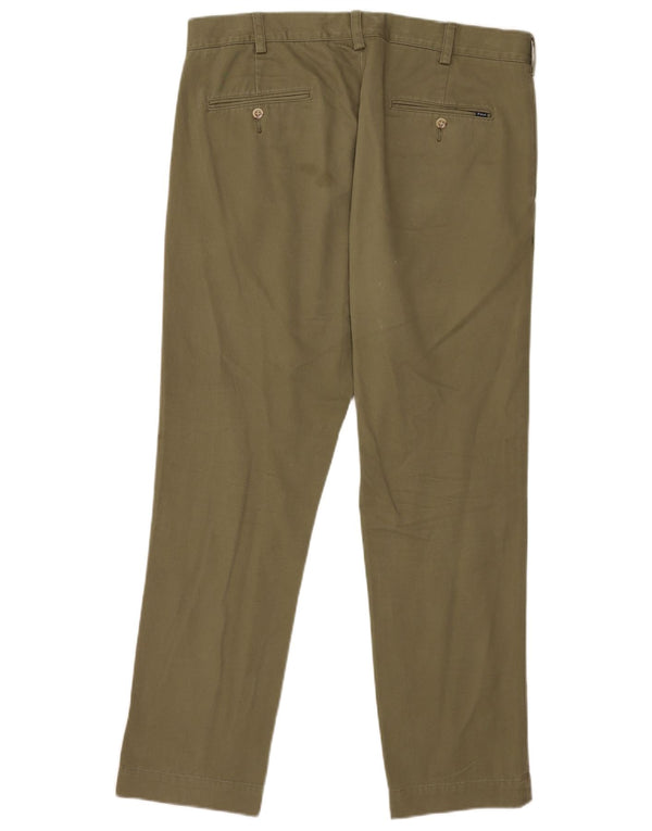 Calça Chino Masculina Slim Fit Polo Ralph Lauren W34 L30 Algodão Cáqui