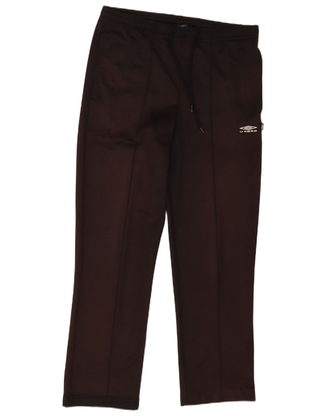 Calça de treino masculina Umbro pequena preta de poliéster