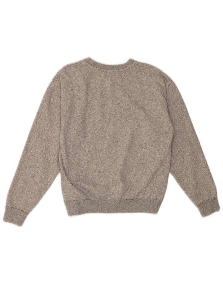 Puma Mens Graphic Moletom Jumper XS Algodão Cinza
