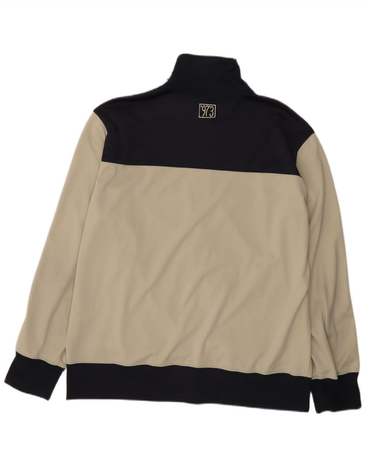Lotto Mens Treino Top Jaqueta 2XL Poliéster Colourblock Bege