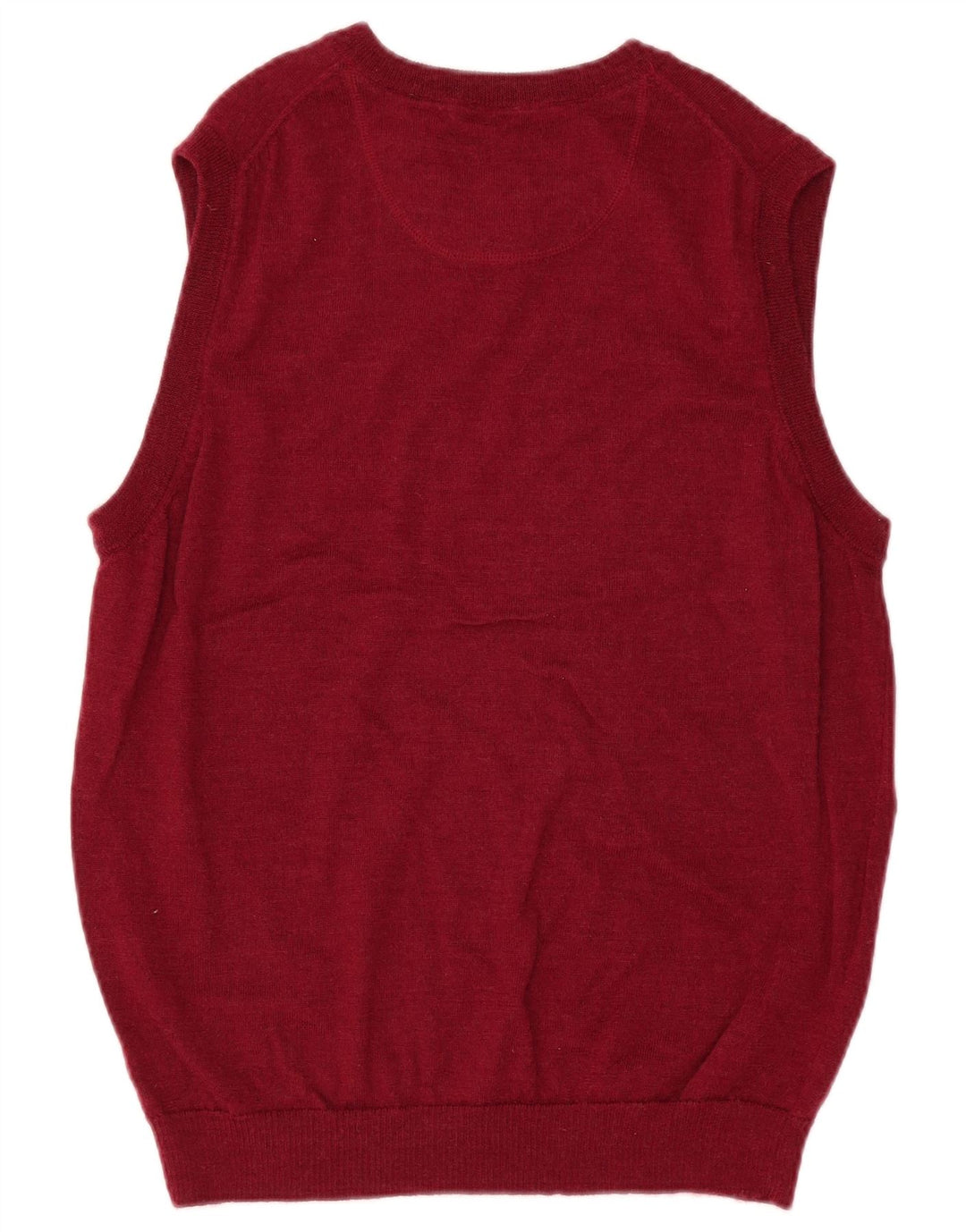 Orvis Colete Masculino Regata Médio Lã Merino Borgonha