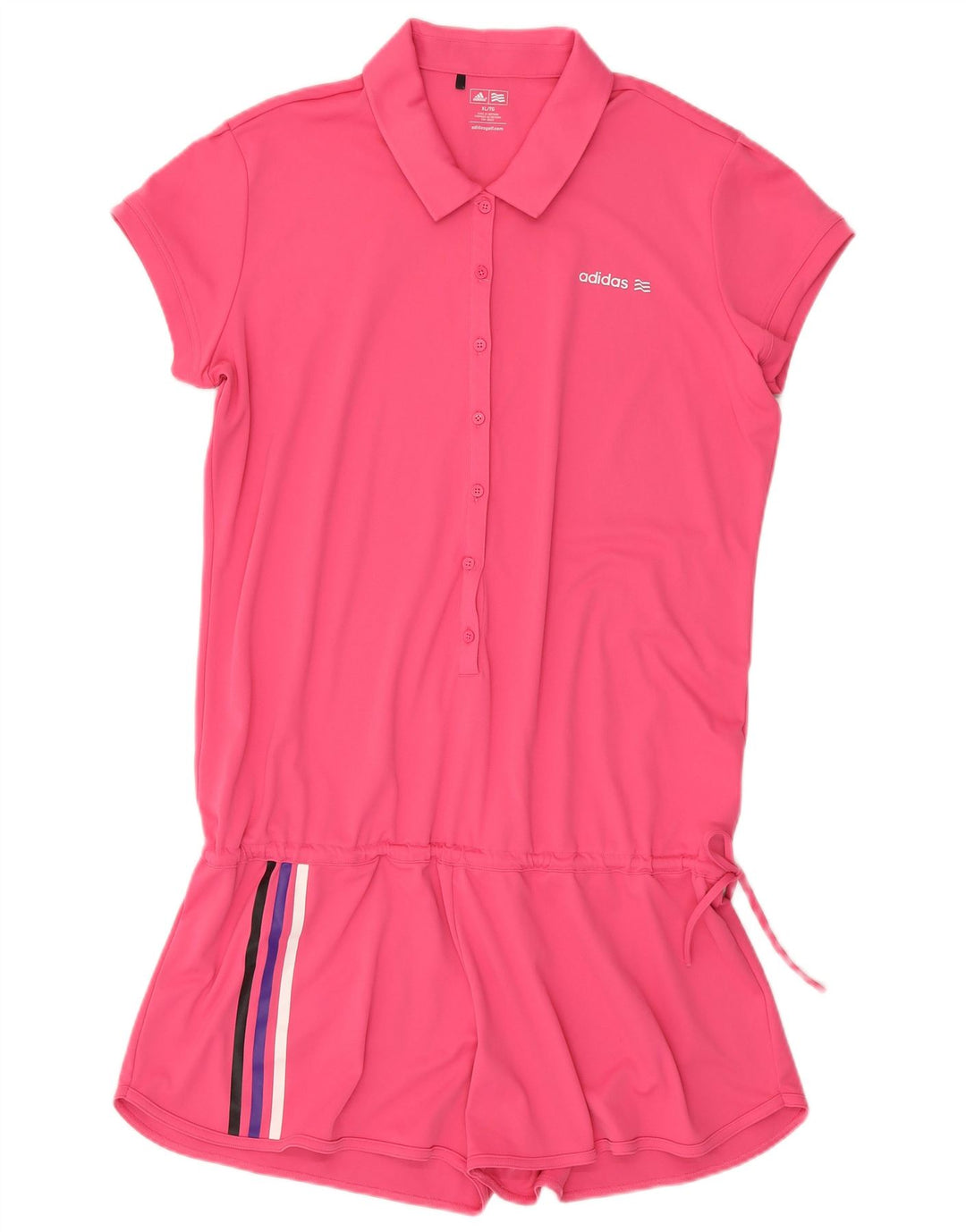 Adidas Mulheres Playsuit UK 18 XL Rosa Poliéster