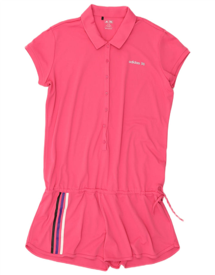 Adidas Mulheres Playsuit UK 18 XL Rosa Poliéster