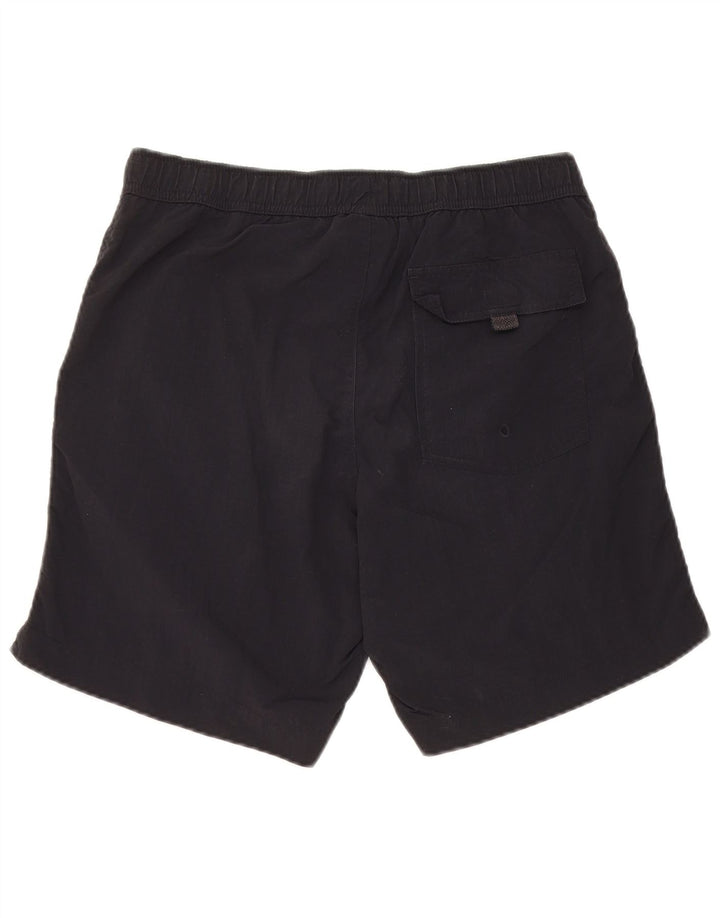 Shorts de natação masculino Champion Graphic pequeno preto poliamida