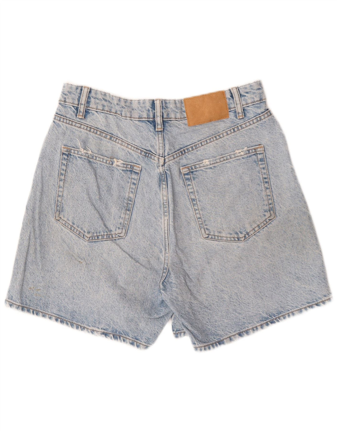 Shorts jeans feminino Zara EU 40 médio W30 algodão azul