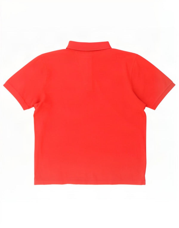 Camisa polo masculina Trussardi Jeans 2XL algodão vermelho