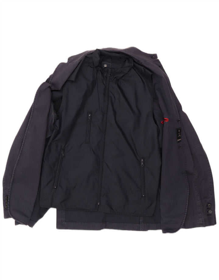 Jaqueta Blazer Fay Masculina com 3 Botões IT 52 XL Azul Marinho