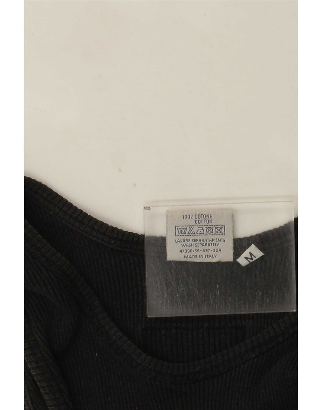 Colete feminino Levi's UK 12 médio algodão preto