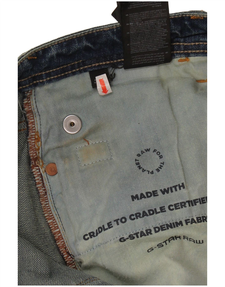 Jeans slim masculino G-STAR W32 L34 algodão azul