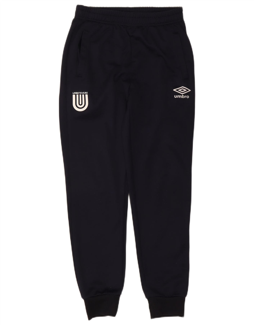 Umbro Mens Graphic Tracksuit Calça Joggers Pequeno Poliéster Azul Marinho