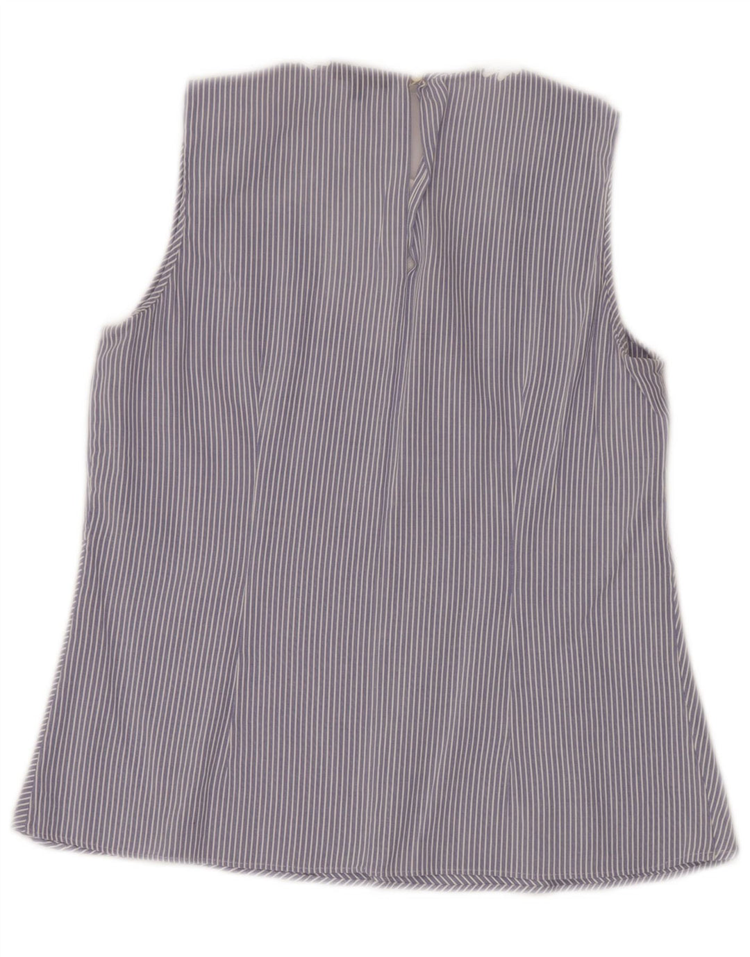 Blusa feminina sem mangas MASSIMO DUTTI EU 40 listrado azul médio