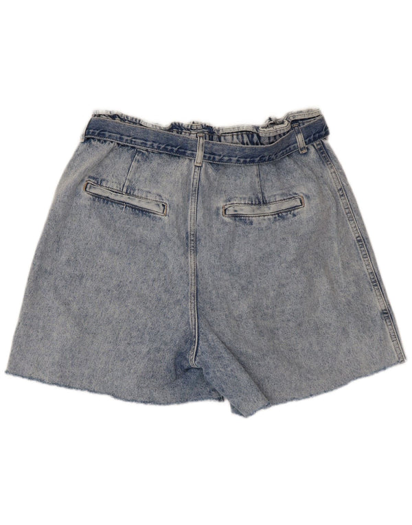 Shorts jeans feminino Zara EU 44 XL W34 azul